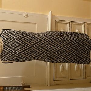 Anne Klein black and tan sleeveless dress Sz 10